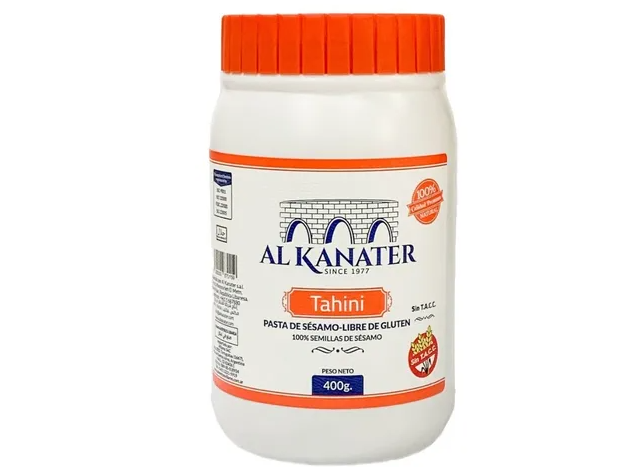 PASTA DE SESAMO TAHINI AL KANATER LIBANO x 400 GRS