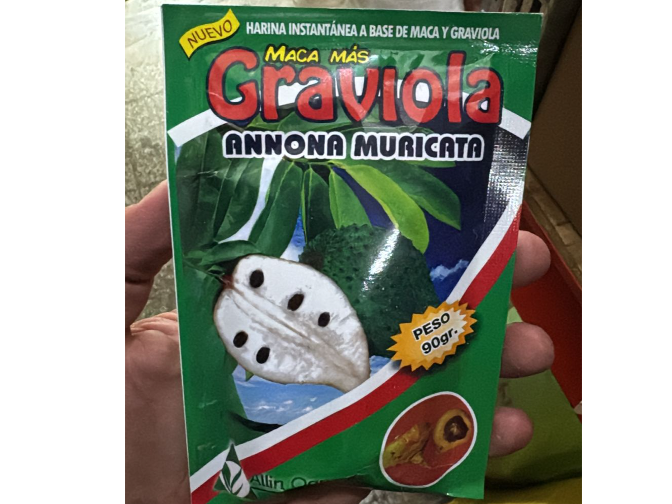 HARINA DE GRAVIOLA x 100 GRS