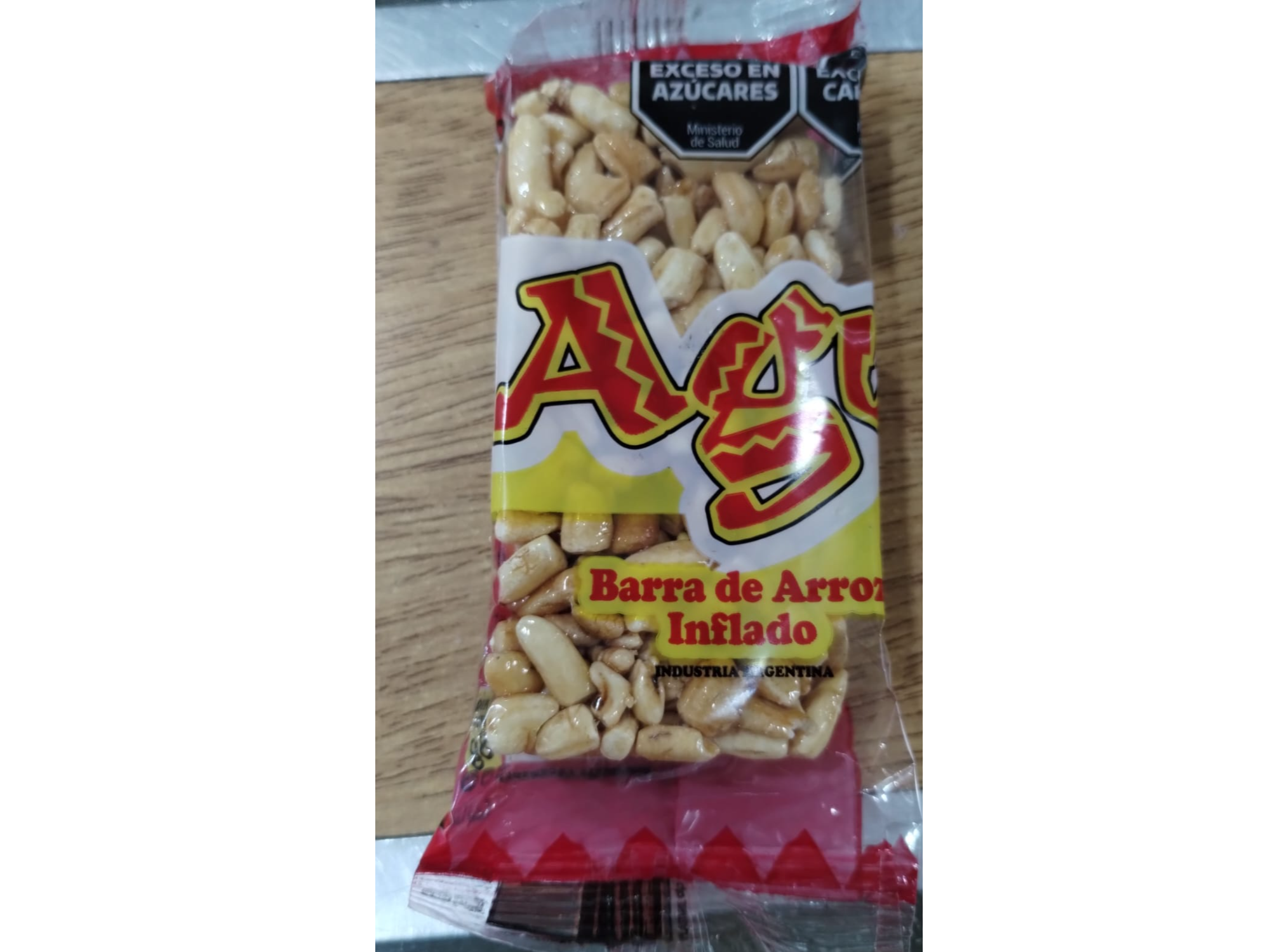 BARRITA CROCANTE DE ARROZ x 10 GRS