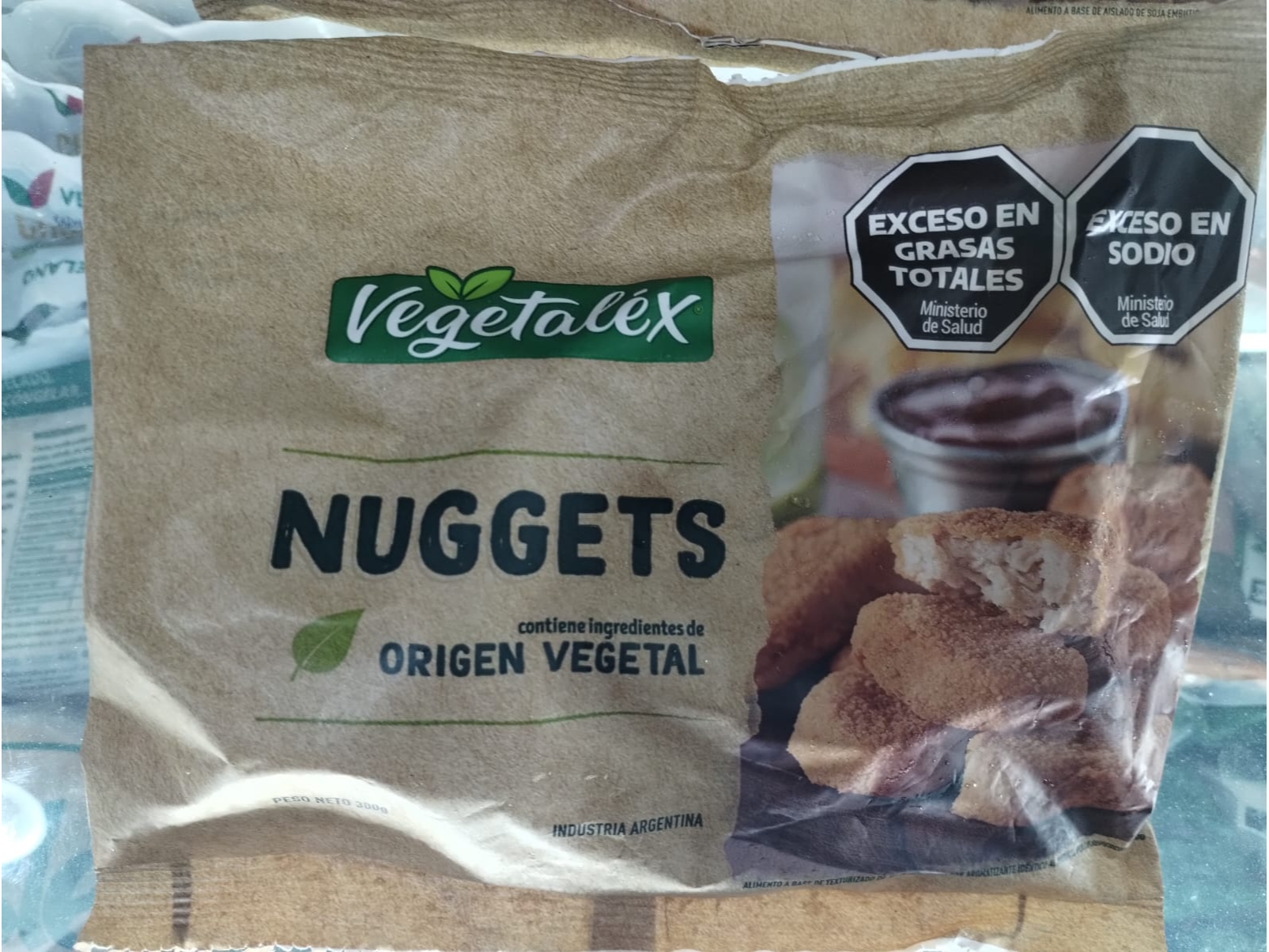 NUGGETS 100 % VEGETAL x 300 GRS VEGETALEX