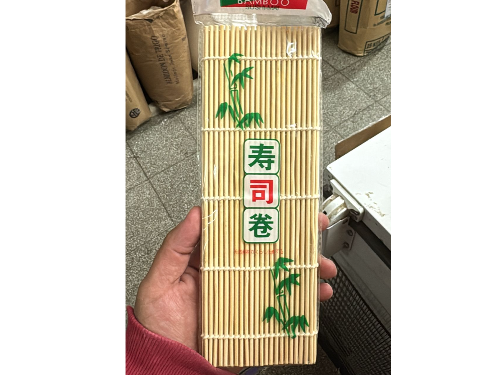 ESTERILLA PARA SUSHI DE MADERA