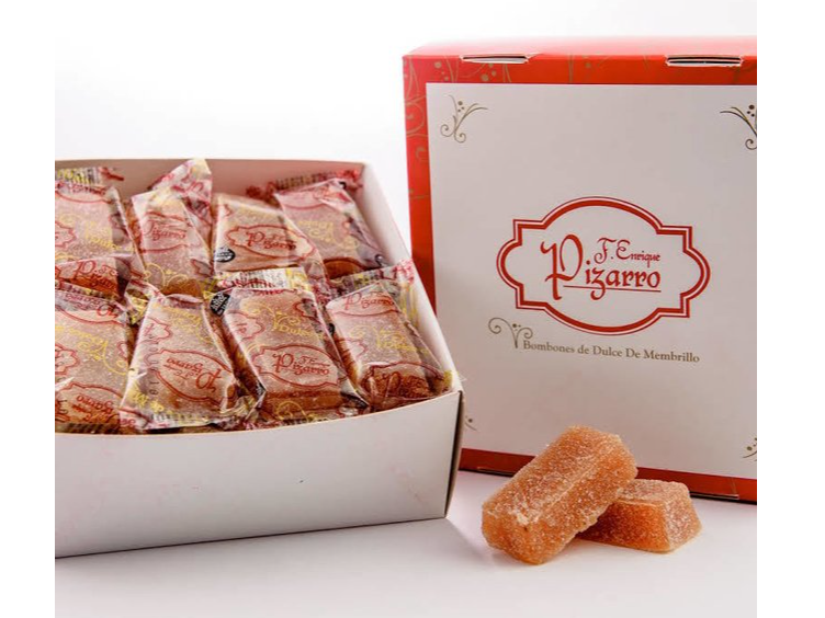 BOCADITOS DE MEMBRILLO PIZARRO x CAJA 24 UNIDADES