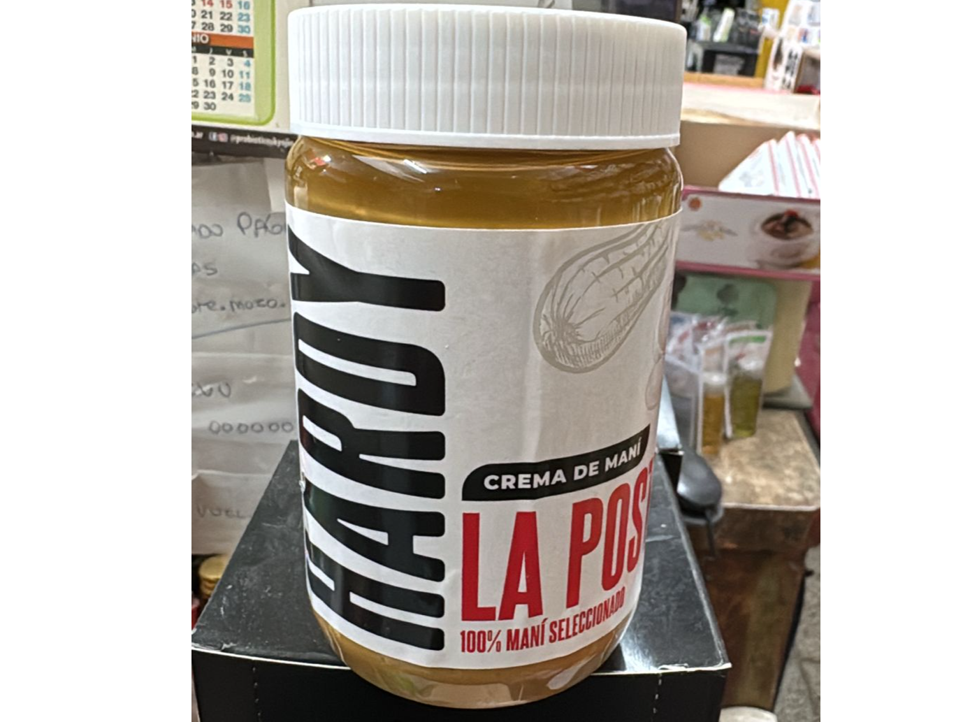 PASTA DE MANI HARDY x 380  GRS SIN AZUCAR AGREGADA