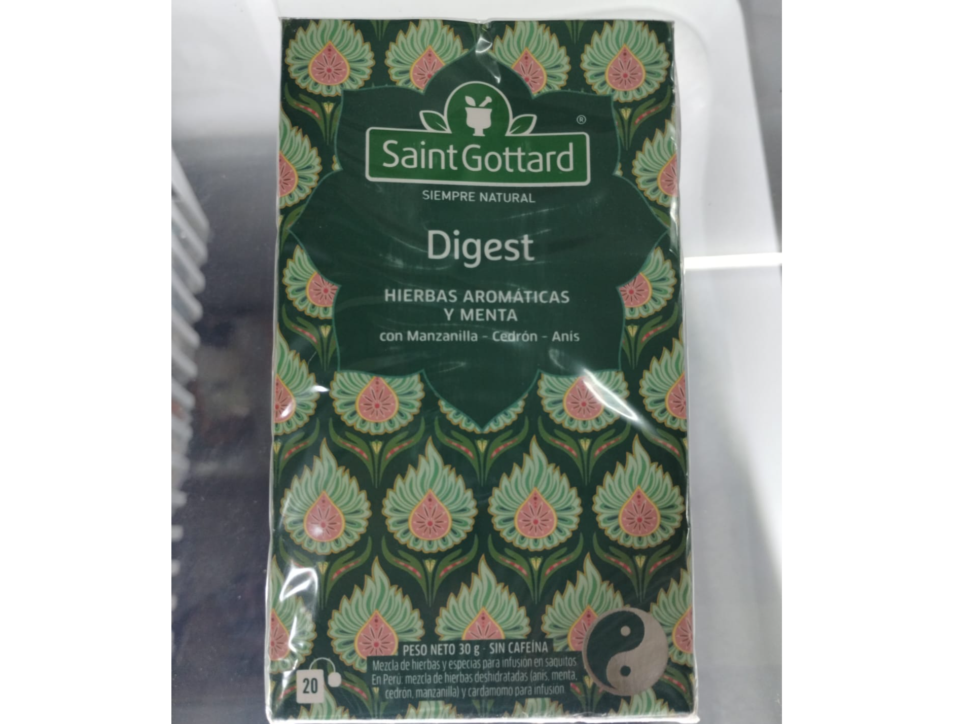 TISANA DIGEST SAIN GOTTARD x 20 SAQUITOS