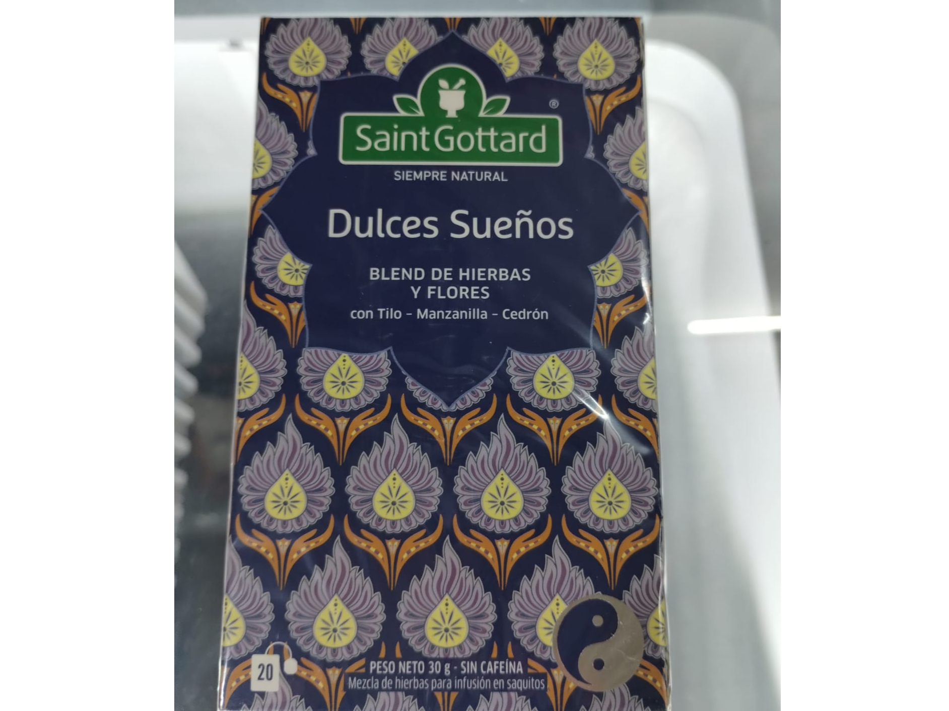 TISANA DULCES SUEÑOS SAIN GOTTARD x 20 SAQUITOS