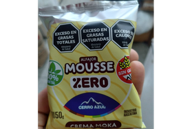 ALFAJOR VEGANO CERRO AZUL MOUSSE SIN TACC SIN AZUCAR AGREGADA SABOR MOKA