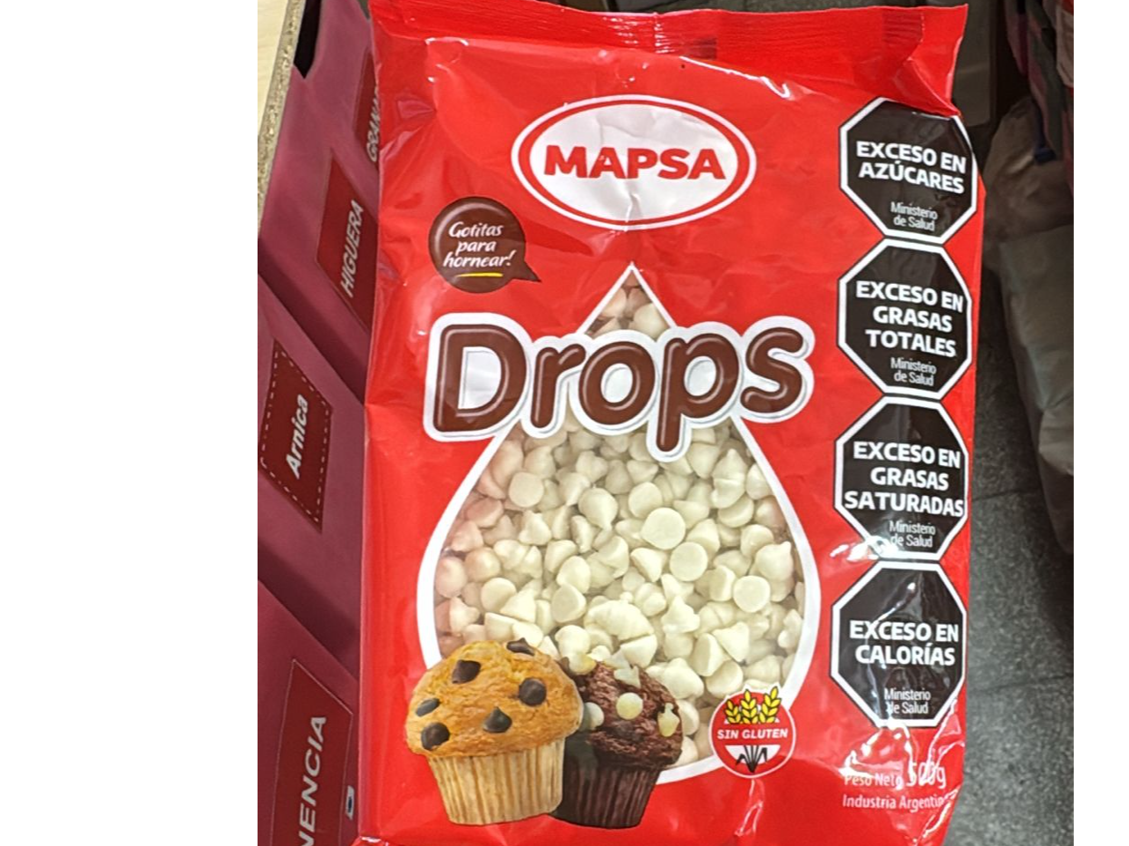 CHIPS DE CHOCOLATE BLANCO