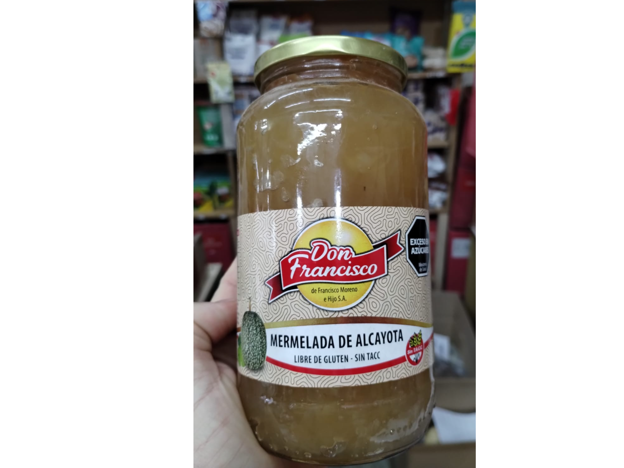 DULCE DE ALCAYOTA DON FRANCISCO x KG