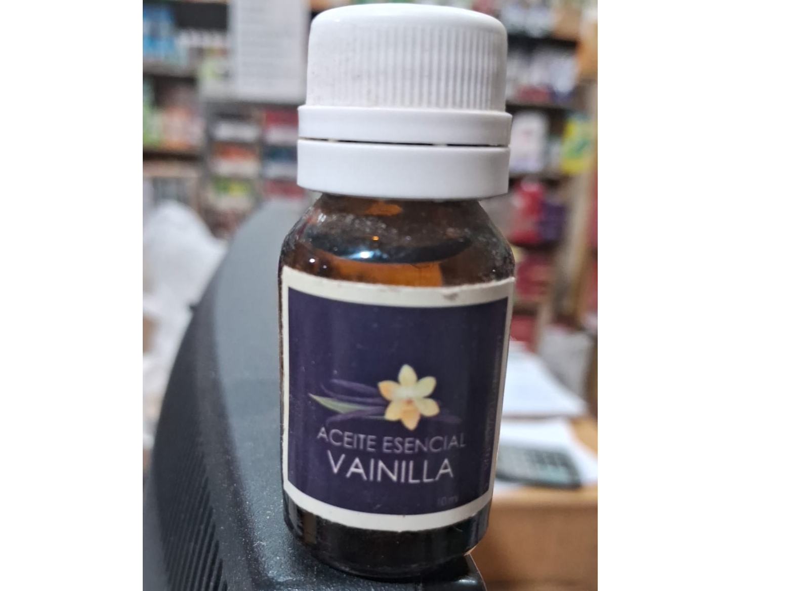 ACEITE ESENCIAL DE VAINILLA x 10 CC x UNIDAD