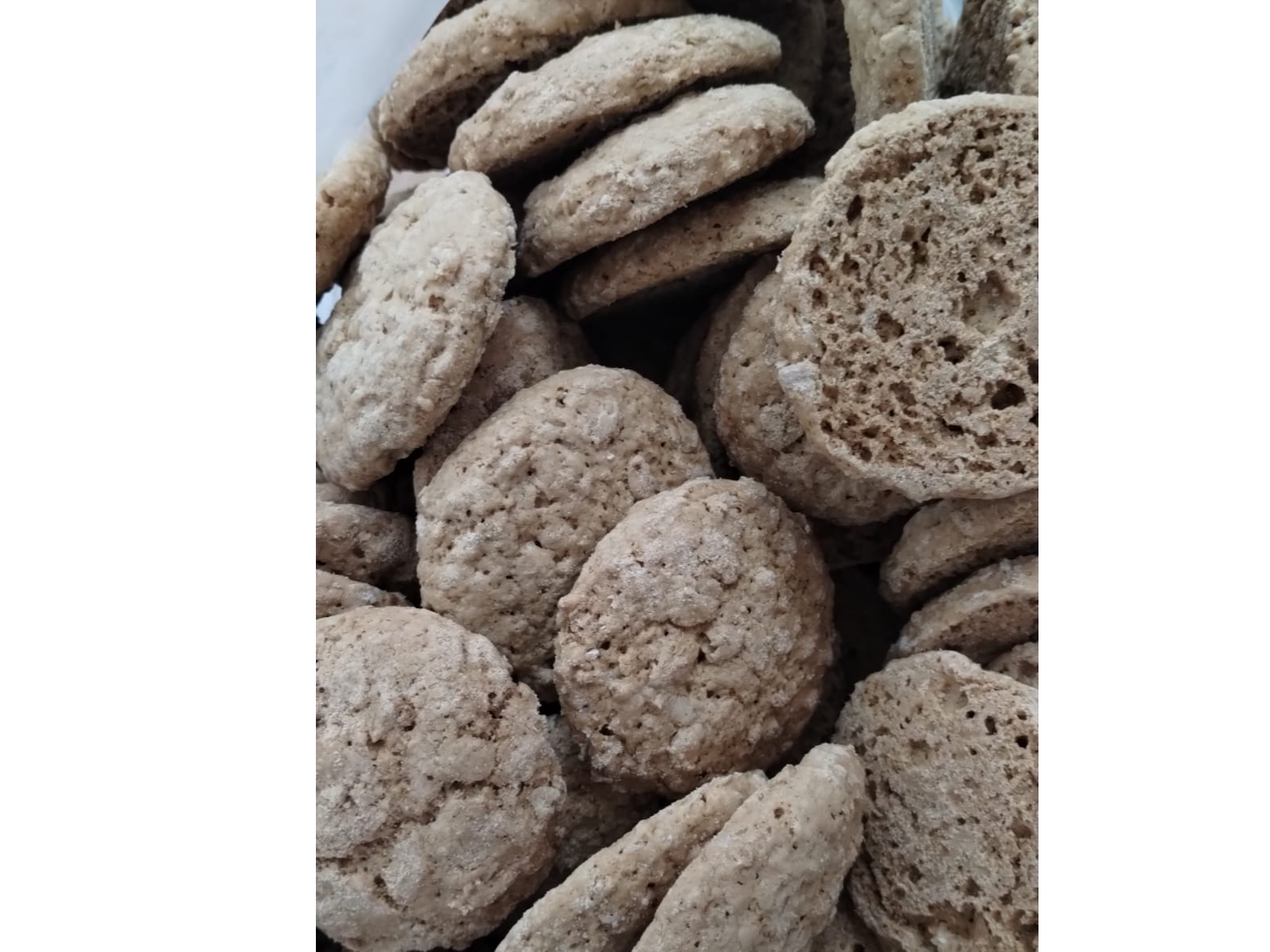 GALLETAS DE AVENA Y NARANJA x KG
