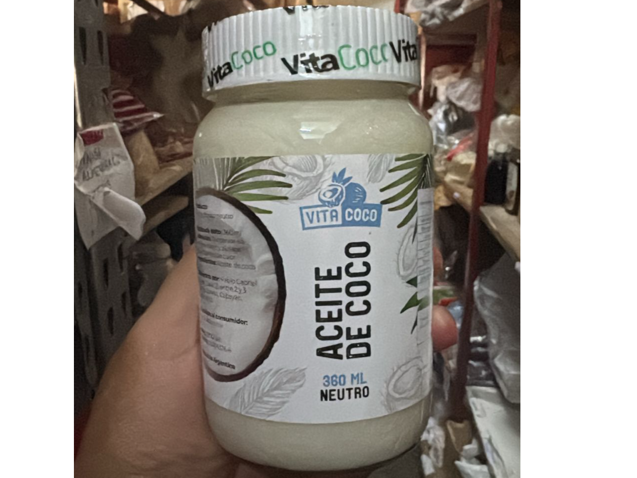 ACEITE DE COCO x 360 CC NEUTRO VITACOCO