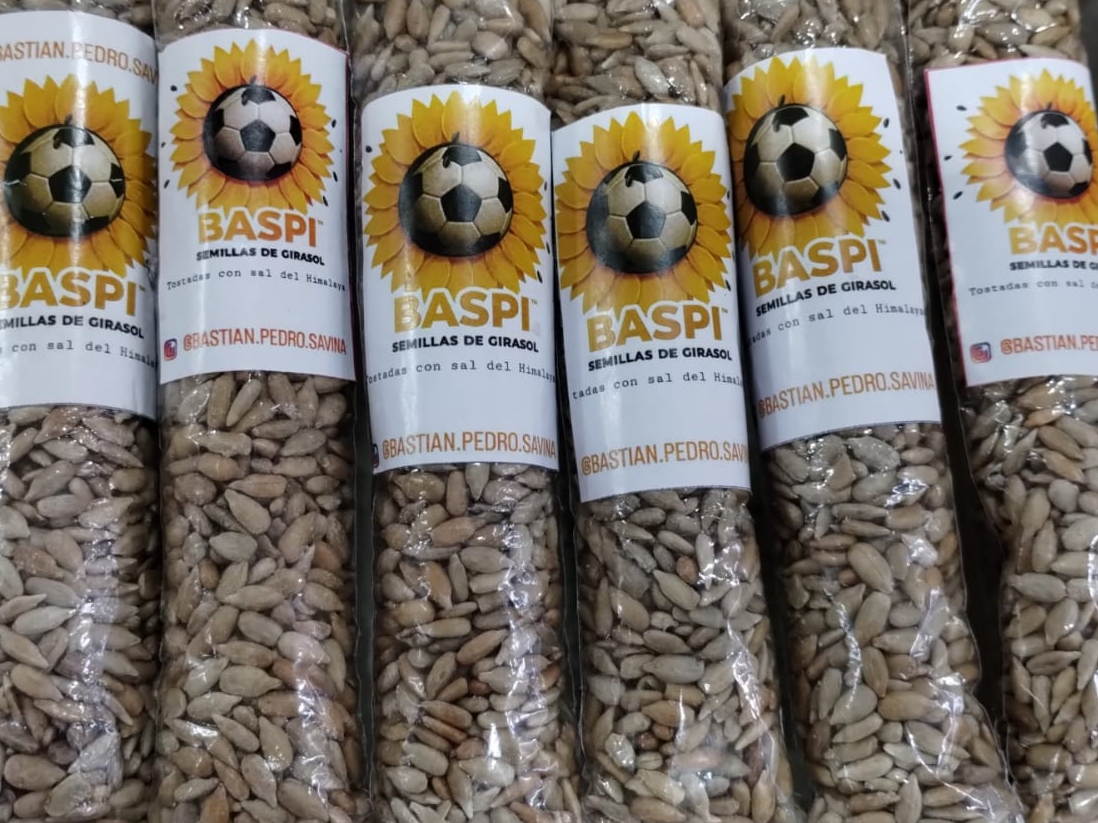 SEMILLAS DE GIRASOL TOSTADAS CON SAL DEL HIMALAYA x 45 GRS