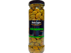 ALCAPARRAS EN VINAGRE SIETE LAGOS x 100 GRS
