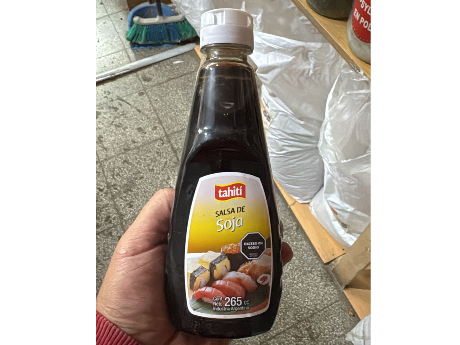 SALSA DE  SOJA TAHITI  x 265 CC