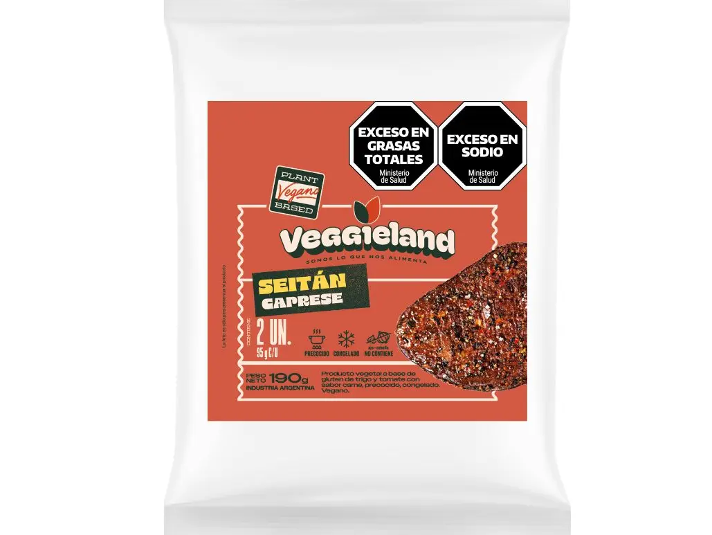 SEITAN VEGANO CAPRESE x 190 GRS VEGGIELAND