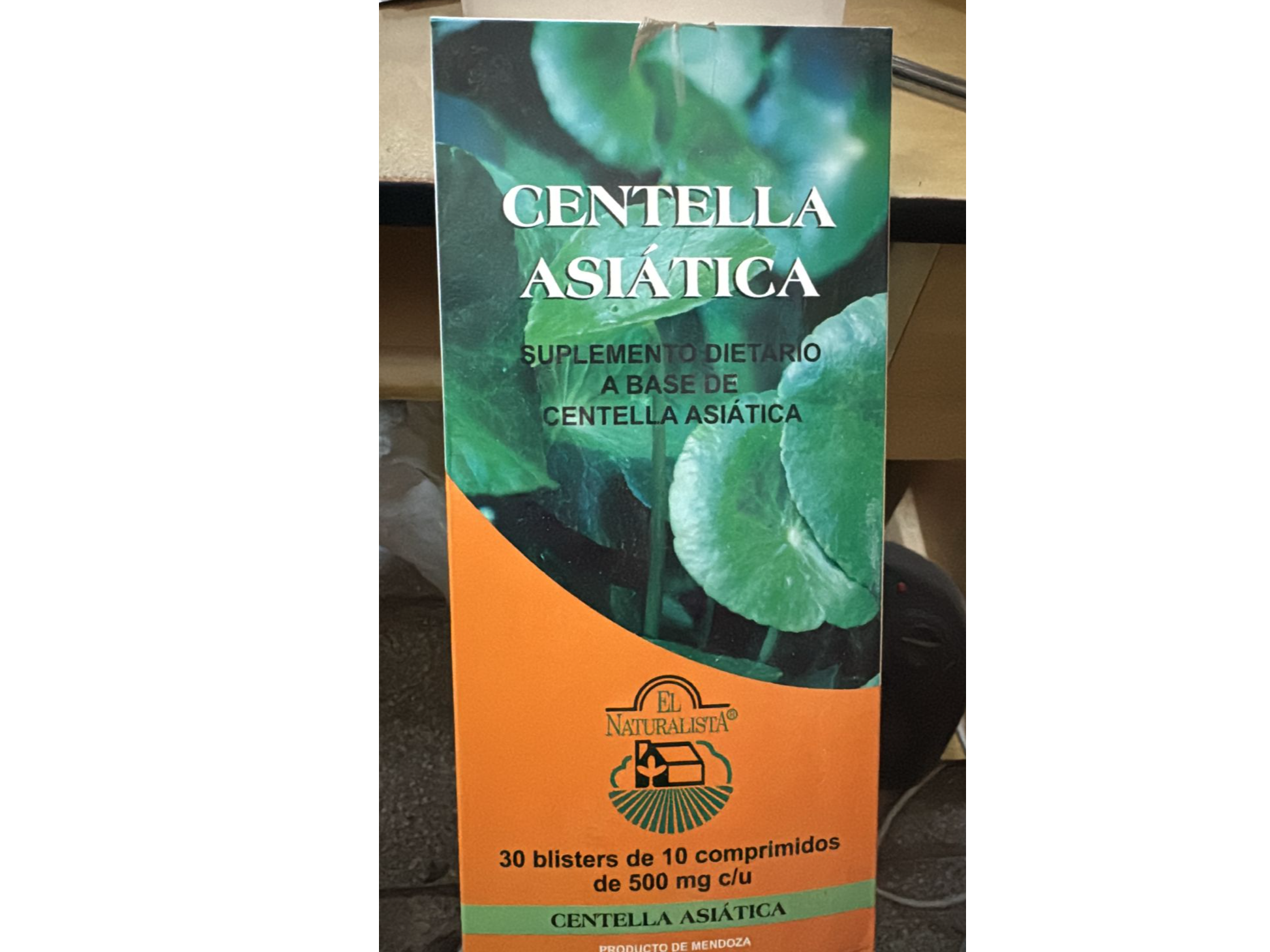 CENTELLA ASIATICA EL NATURALISTA x 10 COMP.