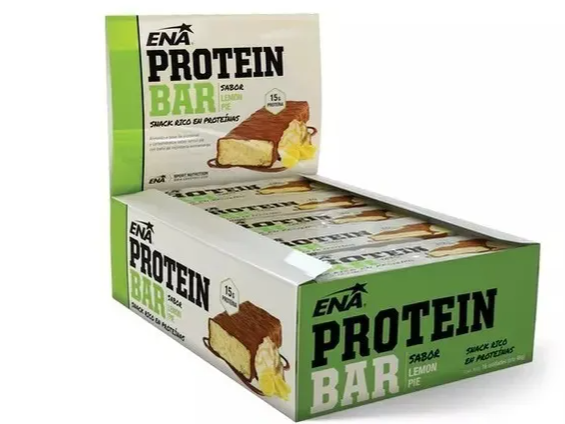 BARRAS PROTEICAS ENARGY  SABOR LEMON PIE x 46 GRS