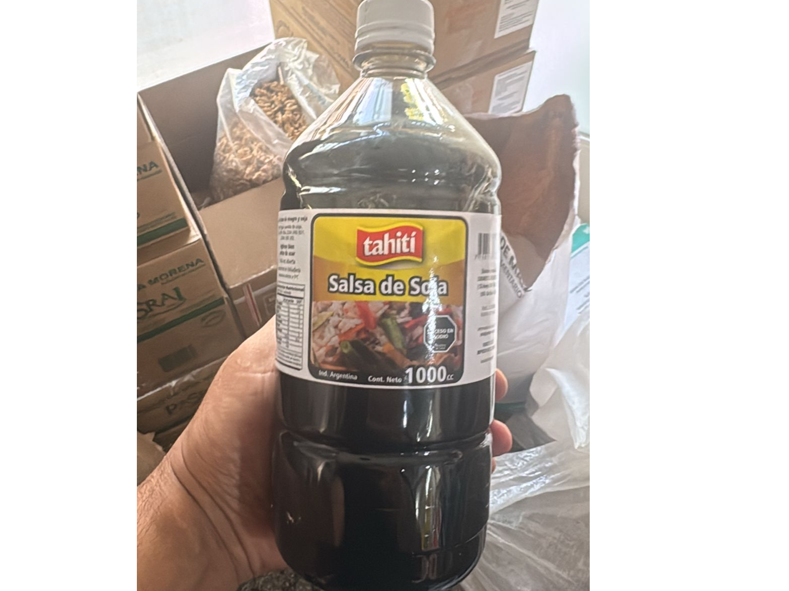 SALSA DE SOJA TAHITI x LITRO