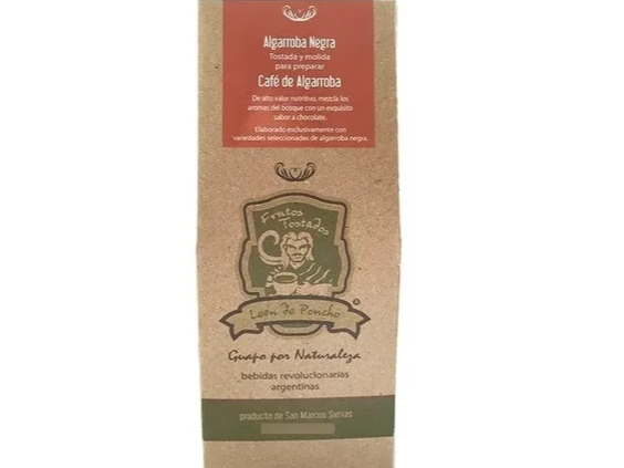 CAFÉ DE ALGARROBA LEON DE PONCHO x 250 GRS