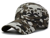 Gorra curva camuflada