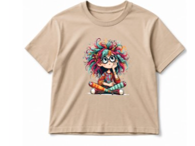 Remera oversize top crop talle único