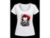 Remera blanca estampada mujer talle XXL/S