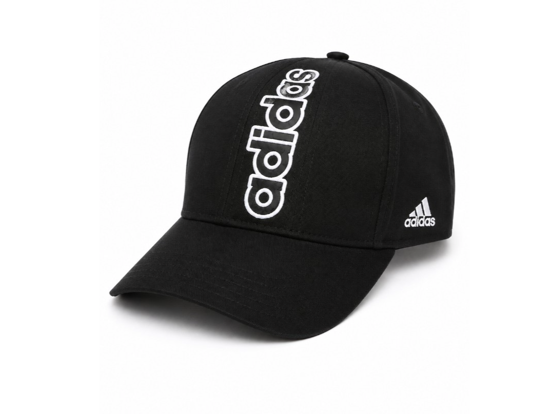 Gorra negra curva (Adidas)