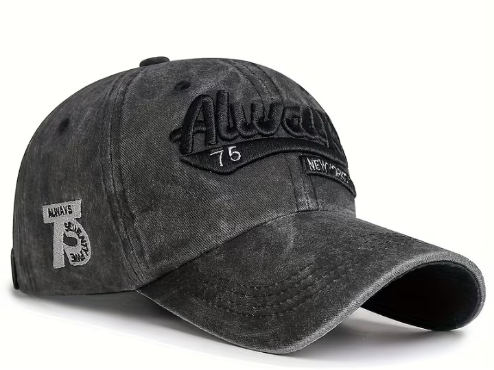 Gorra curva bordada Alway
