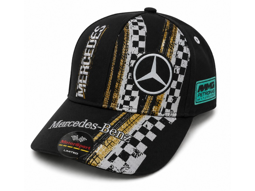 Gorra curva logo Mercedes Benz