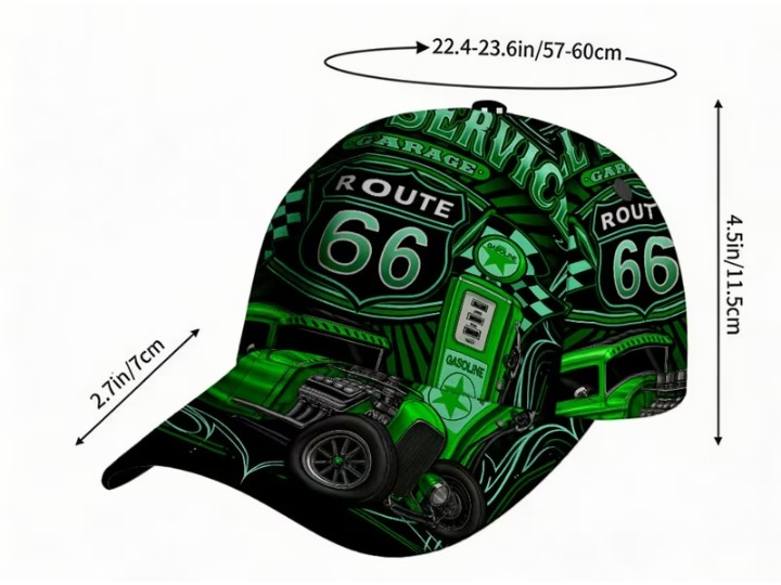 Gorra curva (Rute 66)