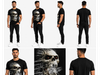 Remera calavera talle XL