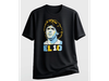 Remera estampada del 10 talle L