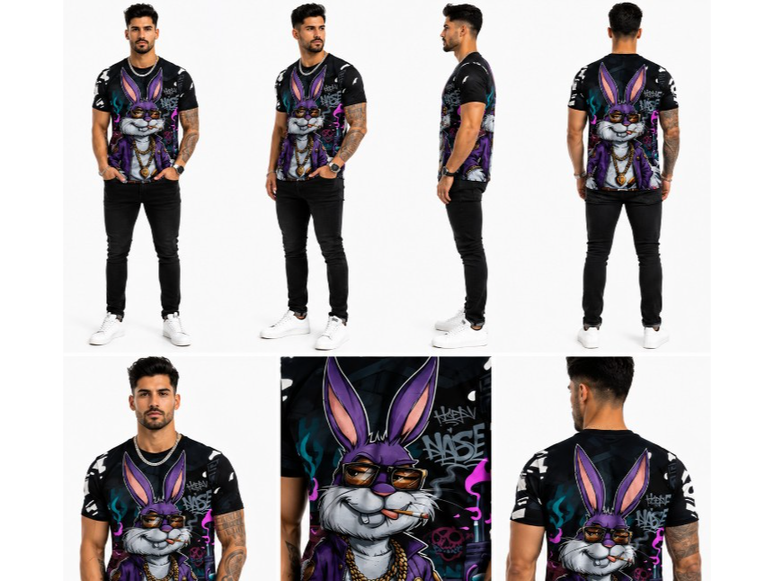 Remera conejo 🐰 talle XL