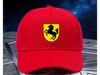 Gorra curva logo Ferrari