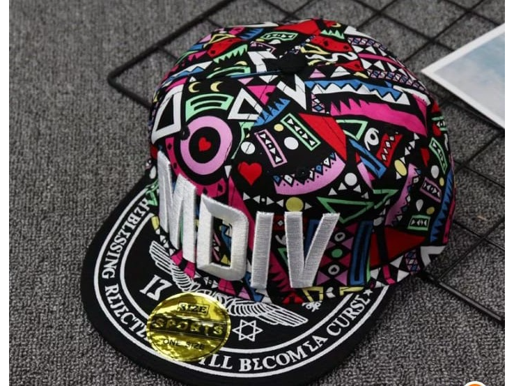 Gorra bordada visera plana (MDIV)