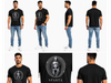Remera talle XL diseño Esparta