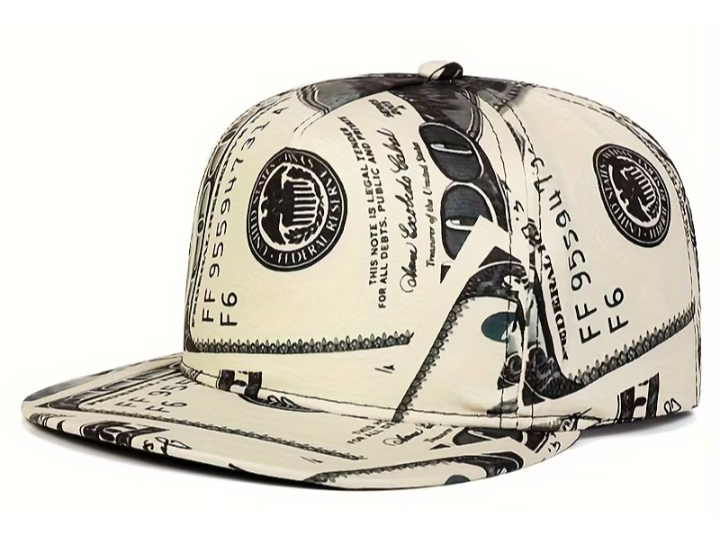 Gorra visera plana (Dólar)
