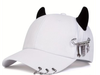 Gorra blanca con orejitas