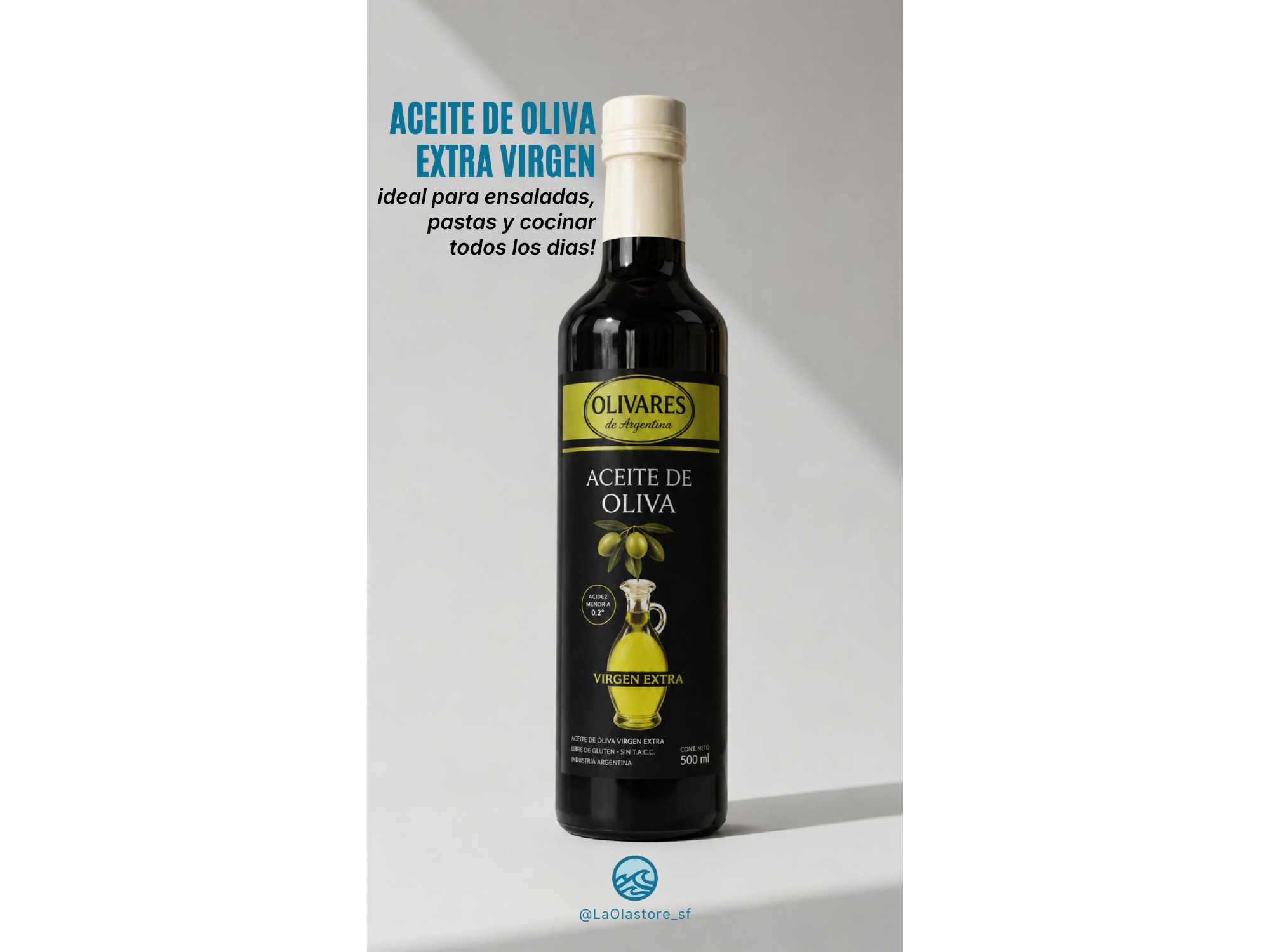 Aceite de Oliva extra virgen Envase Vidrio