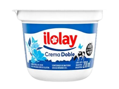 CREMA DE LECHE DOBLE X200CC ILOLAY