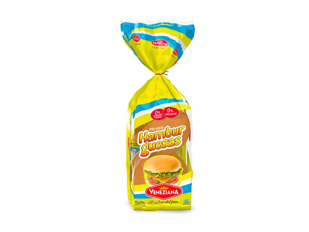 PAN HAMBURGUESA VENEZIANA