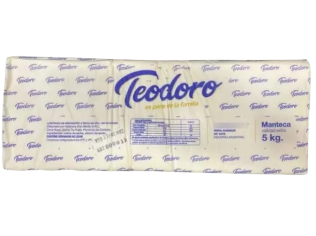 MANTECA TEODORO X5KG