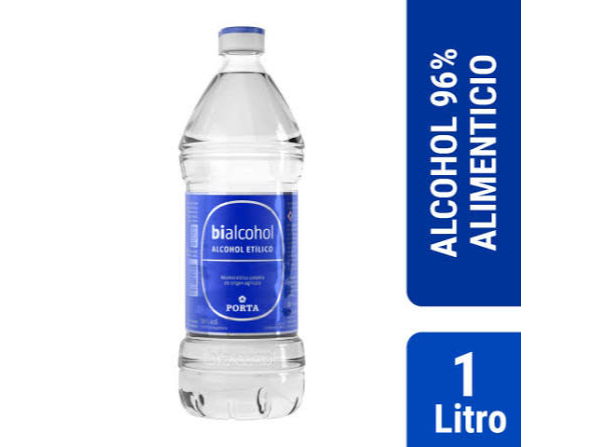 Alcohol 96% Bialcohol x1 lt
