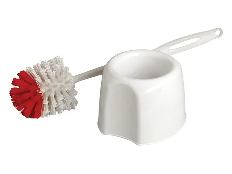 Escobilla para baño con depósito