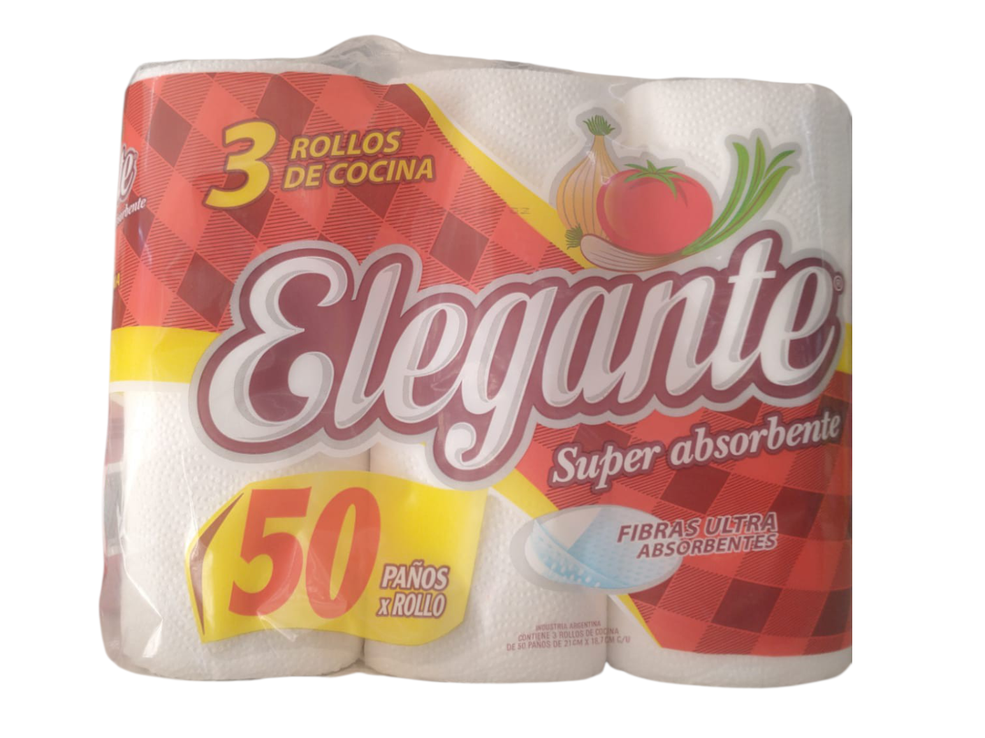 Pack Servilletas Elegante x3 rollos
