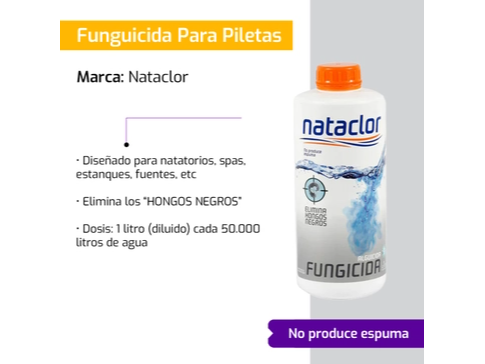 Fungicida Para Piletas Hongos Negros Nataclor