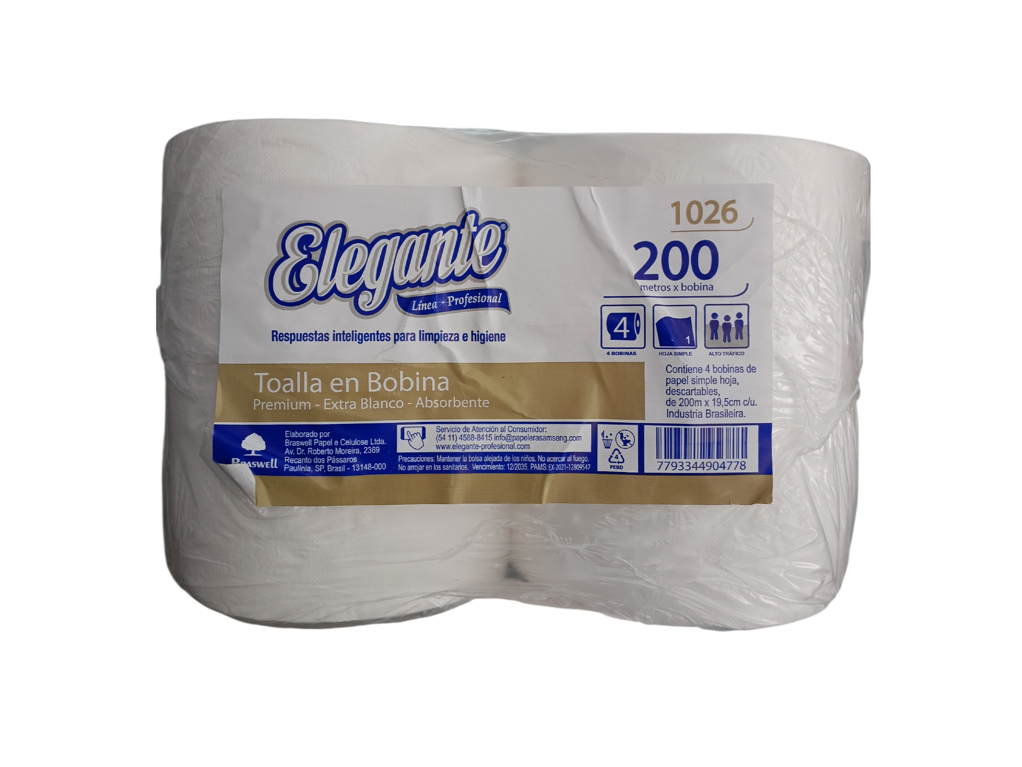 Bobina Elegante de 200 mt