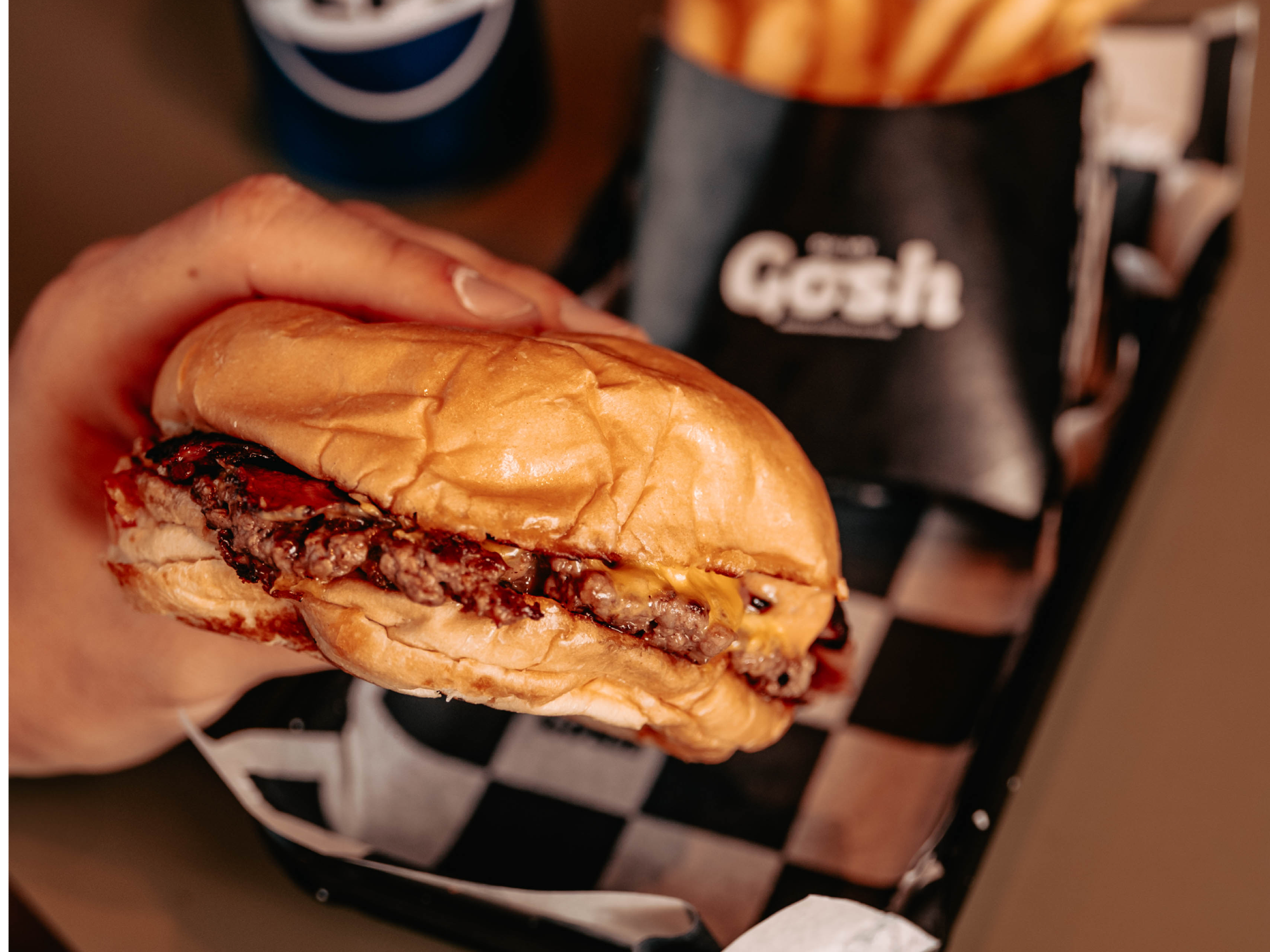 CHEESE BURGER de OHMYGOSH