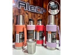 TERMO 1lt. CON TAPA PARA MATE