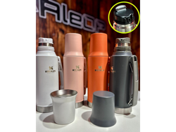 TERMO 1 LT. CON TAPA PARA MATE